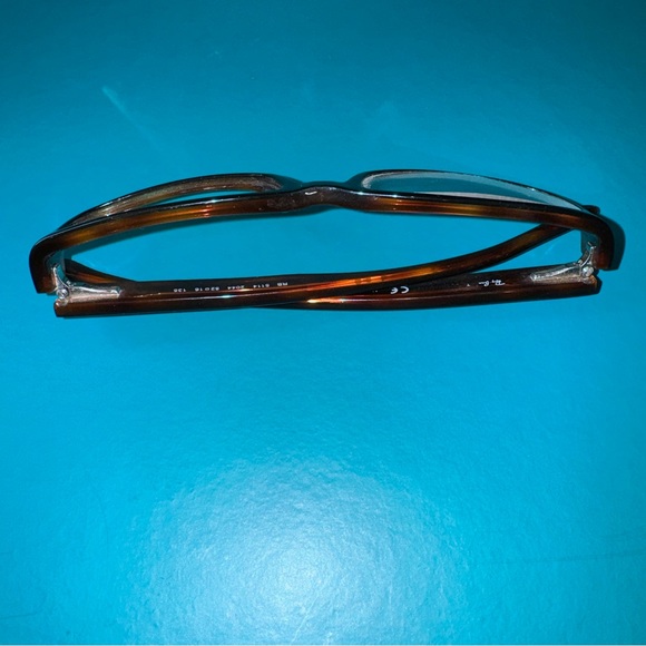 Ray-Ban RB5114 2044 Eyeglasses Frames Brown Tortoise Rectangular Logos 52-16-135 - Picture 2 of 8